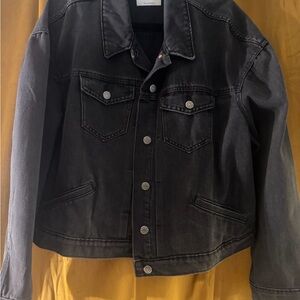 Black Denim Jacket - Old Navy XXL